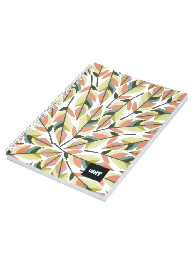 FIS Light Spiral Soft Cover Notebook Single Line (Pack of 10 Pcs X 100 Sheets) A4 Size - LINBA41807S - Image 3